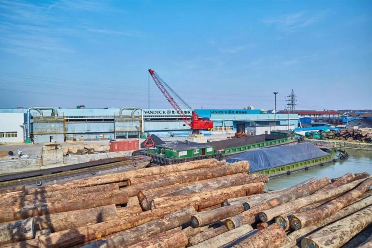 梵戴克地板水运码头