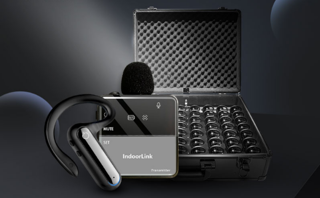 IndoorL<i></i>ink一对多讲解器在MWC2025：”讲“与“听”的智慧进阶