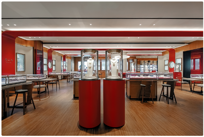 周大福昂然进驻高端市场，全新形象店于上海港汇恒隆广场盛大开幕