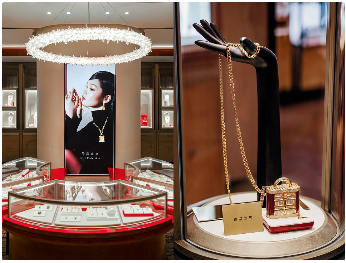 周大福昂然进驻高端市场，全新形象店于上海港汇恒隆广场盛大开幕