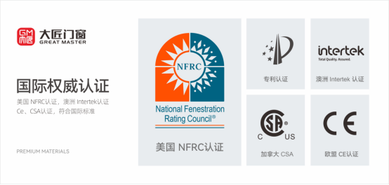 从国际认证到行业标准，读懂大匠门窗的硬实力
